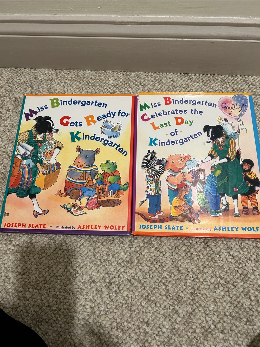 Six Miss Bindergarten Kids Book Set
